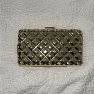 Gold clutch